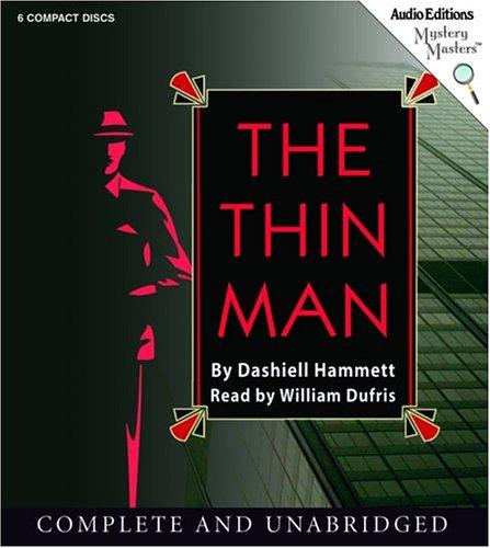 The Thin Man by Dashiell Hammett book cover