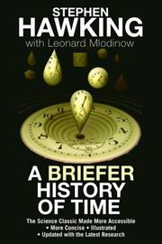 A Briefer History of Time by Stephen Hawking book cover