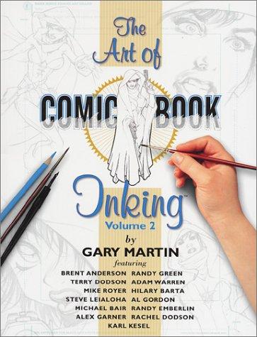 The Art of Comic Book Inking by Gary Martin book cover