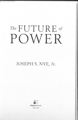 The Future of Power by Joseph S. Nye book cover