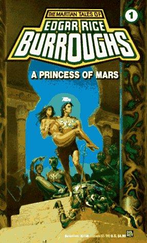 A Princess of Mars by Edgar Rice Burroughs book cover