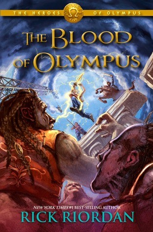 The Blood of Olympus by Rick Riordan book cover