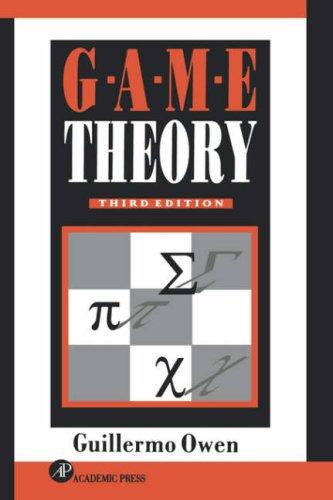 Game Theory: An Introduction by Guillermo Owen book cover