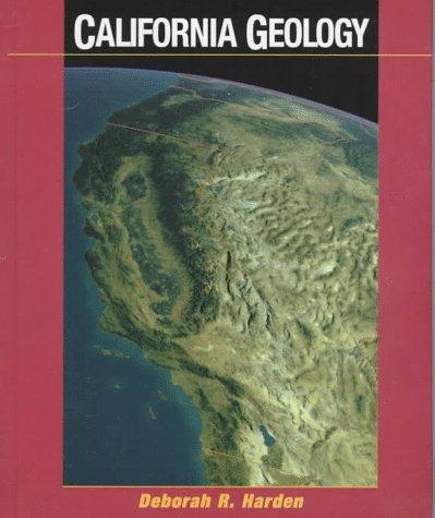 California Geology by Deborah Reid Harden book cover