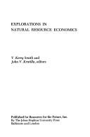 Resource Economics by John V. Krutilla and Anthony C. Fisher book cover