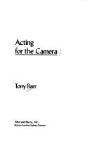 Acting for the Camera by Tony Barr book cover
