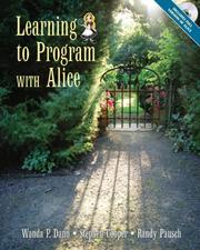 Learning to program with Alice by Randy Pausch book cover