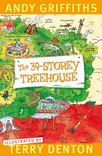 The 13-Story Treehouse by Andy Griffiths book cover
