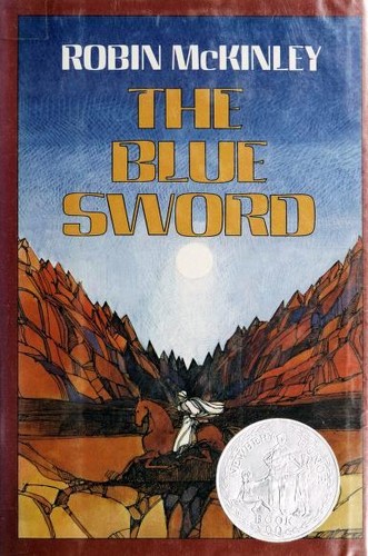 The Blue Sword by Robin McKinley book cover