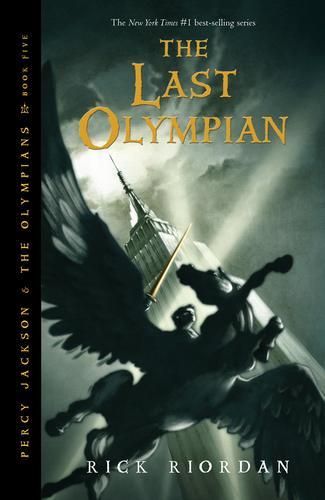 The Last Olympian by Rick Riordan book cover