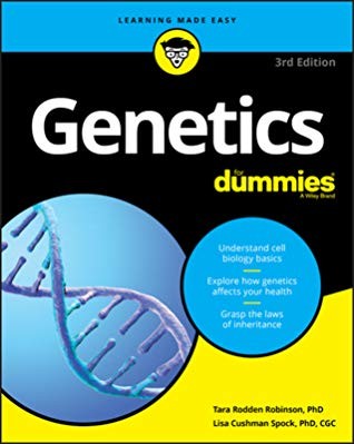 Genetics for Dummies by Tara Rodden Robinson book cover