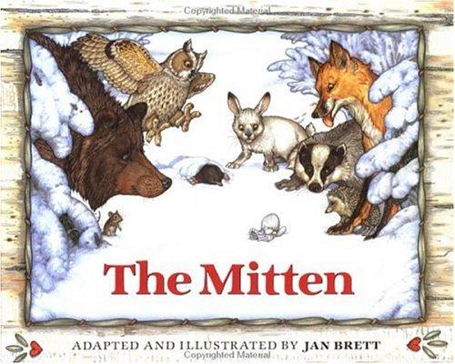 The Mitten by Jan Brett book cover
