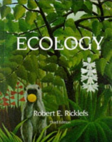 Ecology: The Economy of Nature by Robert E. Ricklefs book cover
