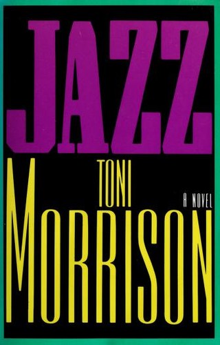 Jazz by Toni Morrison book cover