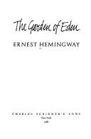 The Garden of Eden by Ernest Hemingway book cover