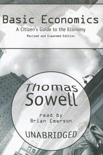 Basic Economics by Thomas Sowell book cover