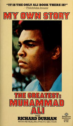 The Greatest: My Own Story by Muhammad Ali book cover