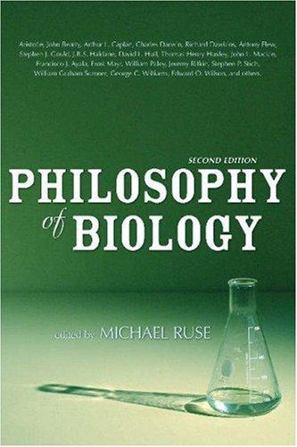 The Philosophy of Biology: A Companion for Educators by Michael Ruse book cover