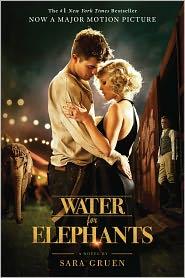 Water for Elephants by Sara Gruen book cover
