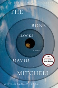 The Bone Clocks by David Mitchell book cover