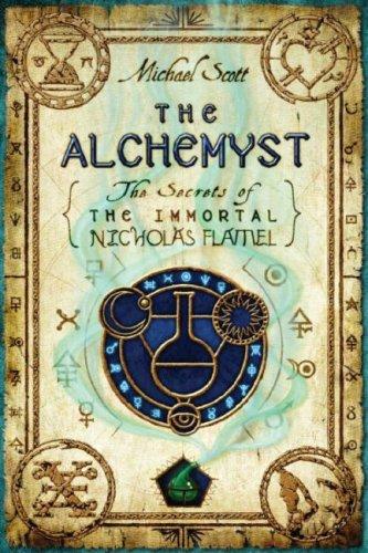 The Secrets of the Immortal Nicholas Flamel: The Alchemyst by Michael Scott book cover