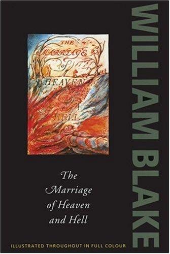 The Marriage of Heaven and Hell by William Blake book cover