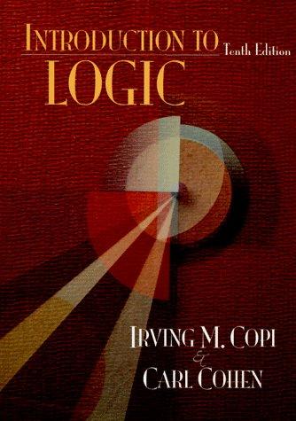 Introduction to Logic by Irving M. Copi book cover