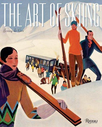 The Art of Skiing by Jenny De Gex book cover