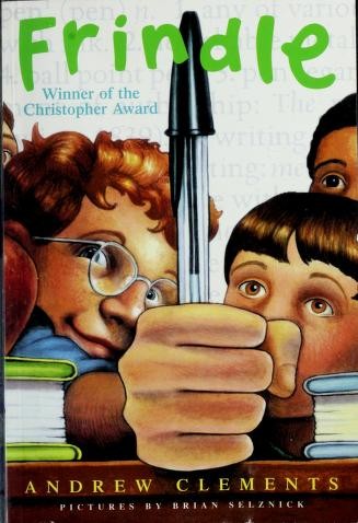 Frindle by Andrew Clements book cover