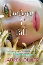 Before I Fall by Lauren Oliver book cover