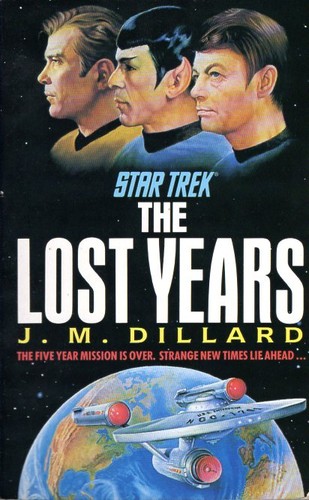 Star Trek: The Lost Years by J.M. Dillard book cover