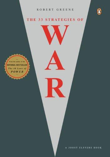 The 33 Strategies of War by Robert Greene book cover