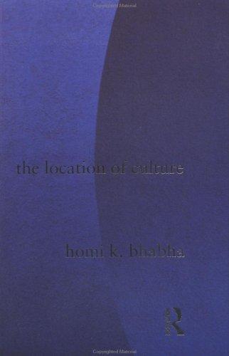 The Location of Culture by Homi K. Bhabha book cover