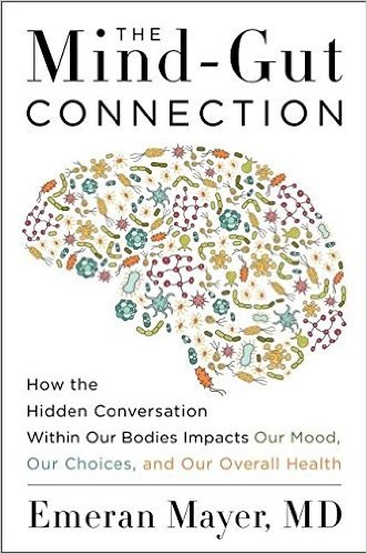 Mind Gut Connection by Emeran Mayer book cover