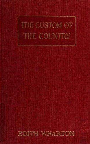 The Custom of the Country by Edith Wharton book cover