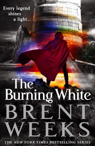 The Burning White by Brent Weeks book cover
