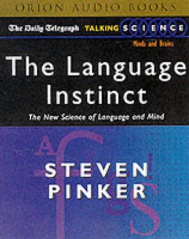 The Language Instinct: How the Mind Creates Language by Steven Pinker book cover