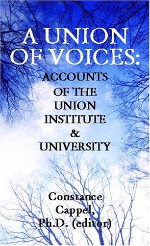 A Union of Voices: The Nova Scotia Literary Festival by Constance Cappel book cover