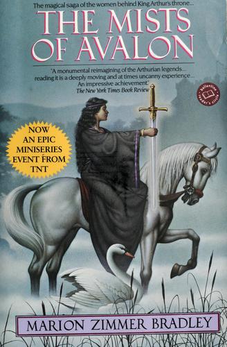 The Mists of Avalon by Marion Zimmer Bradley book cover