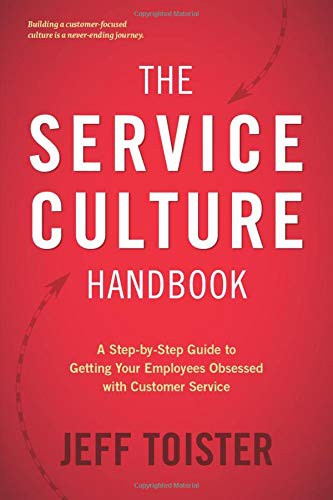 The Service Culture Handbook by Jeff Toister book cover