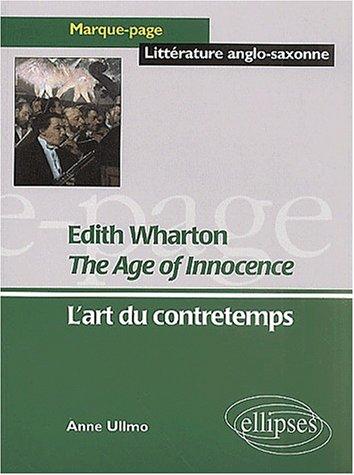 The Age of Innocence by Edith Wharton book cover