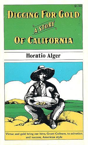Digging for Gold by Horatio Alger, Jr. book cover