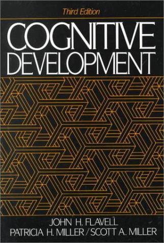 Cognitive Development by John Flavell book cover
