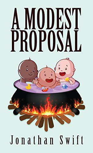A Modest Proposal by Jonathan Swift book cover