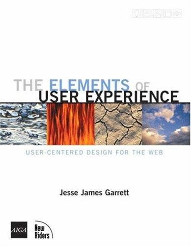 The Elements of User Experience by Jesse James Garrett book cover