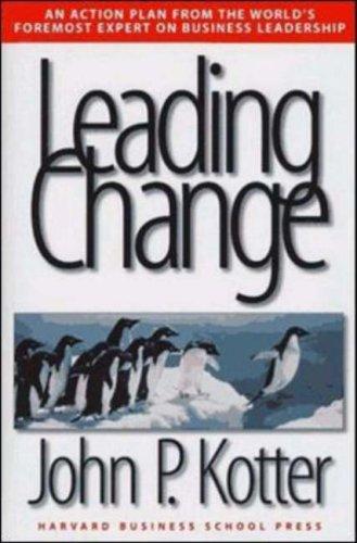 Leading Change by John P. Kotter book cover