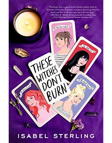These Witches Don’t Burn by Isabel Sterling book cover