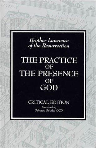 The Practice of the Presence of God by Brother Lawrence book cover