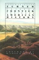The Frontier in American History by Frederick Jackson Turner book cover