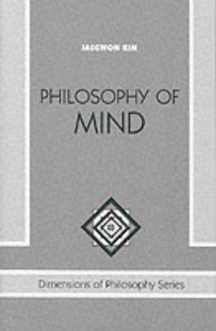 Philosophy of Mind: A Beginner's Guide by Jaegwon Kim book cover